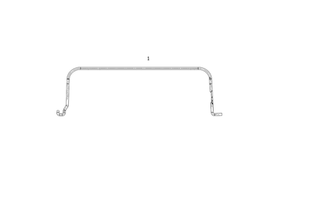 Control Bail Diagram and Parts List for 11A-A1S5345 2018 Yard Machines Lawn Mower